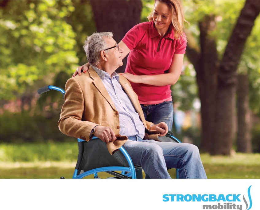 Strongback Mobility STRONGBACK Excursion : 8 Transport Wheelchair 1002