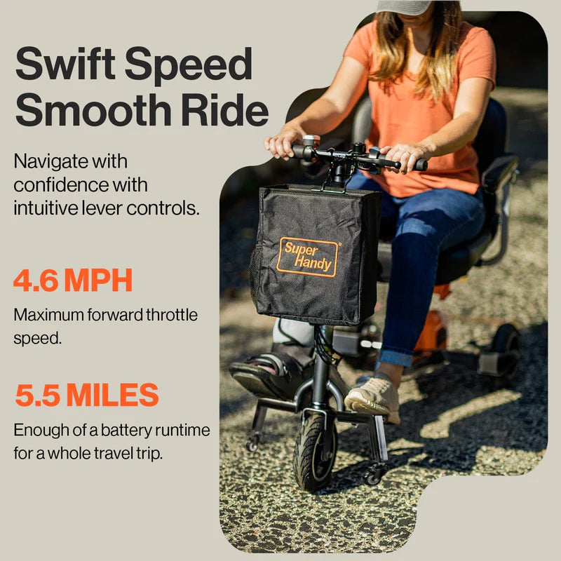 SuperHandy Passport Plus Mobility Scooter GUT140