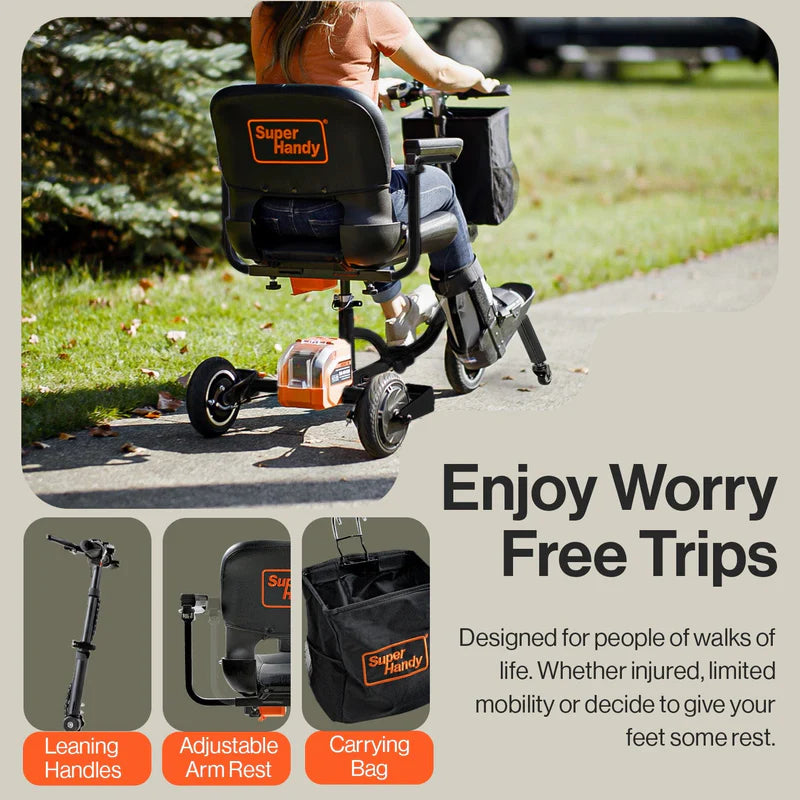 SuperHandy Passport Plus Mobility Scooter GUT140