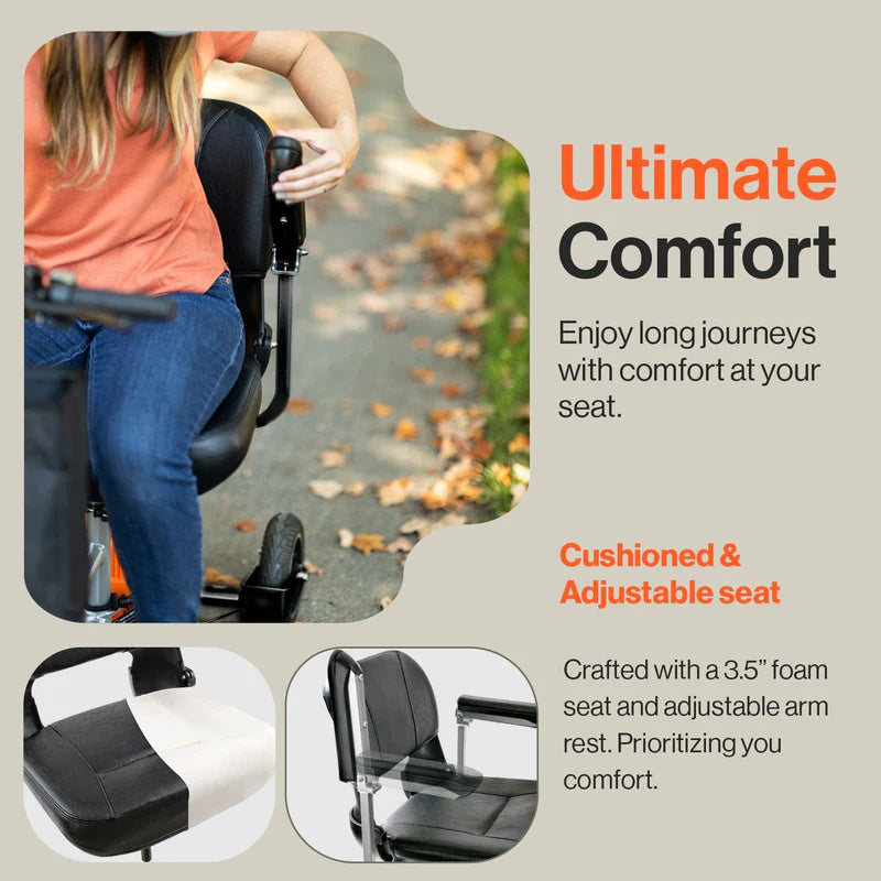 SuperHandy Passport Plus Mobility Scooter GUT140