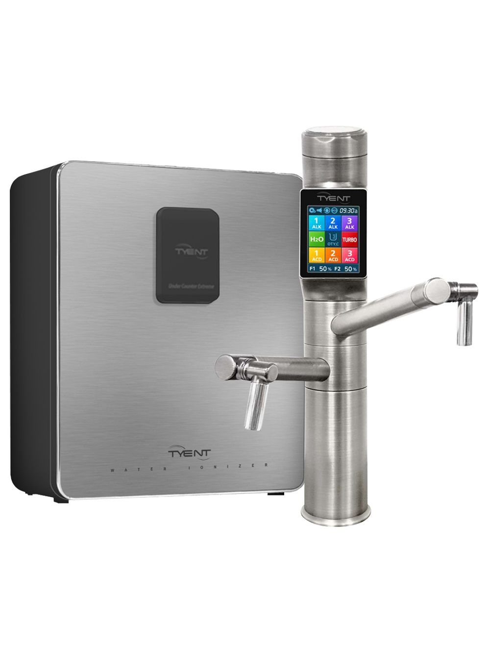 TYENT USA UCE-13 PLUS WATER IONIZER - Satin Silver Luxury Collection 00851613002512